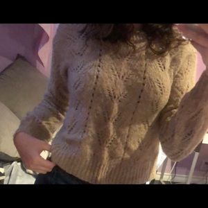 2/$45 American Eagle cropped beige sweater